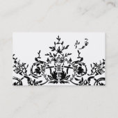 Verfijnd Visitekaartje voor weddenschappen (Achterkant)