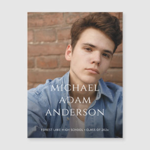 Verfijnde Afstuderen foto aankondigingsmagneet