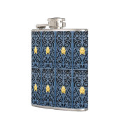 Verfijnde Art Deco-droogflasje 2 Heupfles (Links)