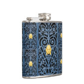 Verfijnde Art Deco-droogflasje 3 Heupfles (Rechts)