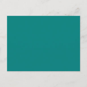 Verfijnde Blauwgroen kleuren Briefkaart