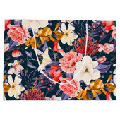 Verfijnde Boho Bloem Feest Groot Cadeauzakje (Achterkant)