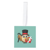 Verfijnde boomgaard met hart-chocoladedoos decoratie (Voorkant)