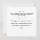 Verfijnde Dag van de Doden Kaart (Achterkant)