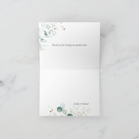 Verfijnde Eucalyptusbladeren en -loof Bedankt  (Binnen)