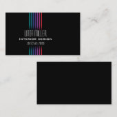 Verfijnde gradiënten visitekaartje (Voorkant / Achterkant)