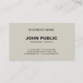 Verfijnde Harmonische Kleuren Duidelijk Bedrijf Mo Visitekaartje (Achterkant)