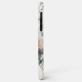 Verfijnde Klasse Delicate Waterverf Bloemen Case-Mate iPhone Case (Achterkant/links)