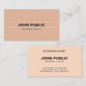 Verfijnde  Kleuren Duidelijk Bedrijf Chic Visitekaartje (Voorkant / Achterkant)