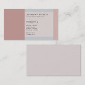 Verfijnde  Kleuren Harmonie Visitekaartje (Voorkant / Achterkant)