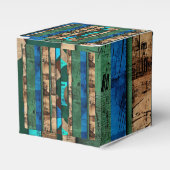 Verfijnde luxe Afrikaans-Caribisch eiland Bedankdoosjes (Voorkant Zijde)