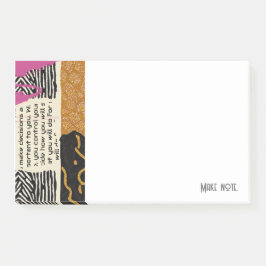 Verfijnde luxe Afrikaanse Aziatische Caribische Post-it® Notes