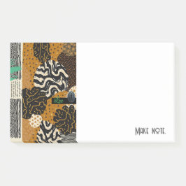 Verfijnde luxe Afrikaanse Aziatische Caribische Post-it® Notes