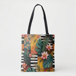 Verfijnde luxe Afrikaanse Aziatische Caribische Tote Bag