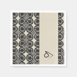 Verfijnde luxe Afrikaanse Caribische cultuur Servet