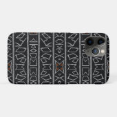 Verfijnde Luxe Afrikaanse Caribische Modderdoek Case-Mate iPhone Case (Achterkant (horizontaal))