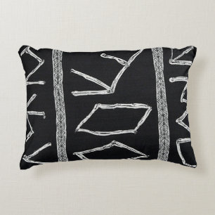 Verfijnde Luxe Afrikaanse Caribische Mudcloth Accent Kussen