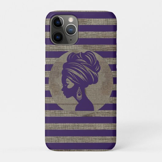 Verfijnde Luxe Afrikaanse Caribische Mudcloth Case-Mate iPhone Case (Achterkant)