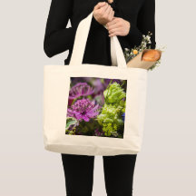 Verfijnde magie van bloesems #1 grote canvas tas