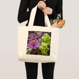 Verfijnde magie van bloesems #1 grote canvas tas