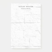 Verfijnde minimalistische wandblokken Professional Post-it® Notes (Voorkant)