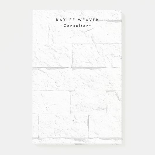 Verfijnde minimalistische wandblokken Professional Post-it® Notes (Voorkant)