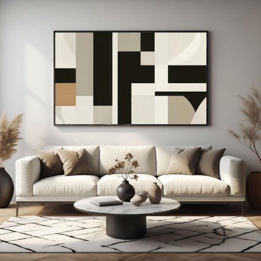 Verfijnde Neutrale Geometrie Poster