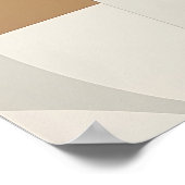 Verfijnde Neutrale Geometrie Poster (Hoek)