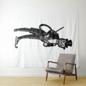  verfijnde operakat wandkleed (In Situ (horizontaal))