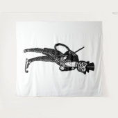  verfijnde operakat wandkleed (Voorkant (horizontaal))