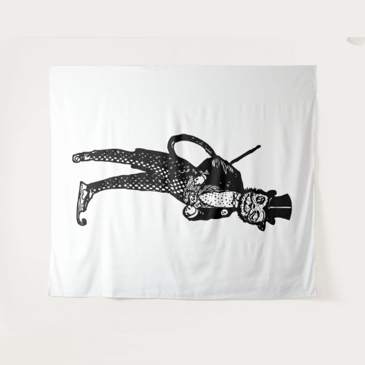  verfijnde operakat wandkleed (Voorkant (horizontaal))