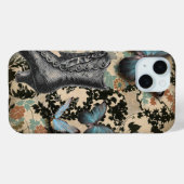 Verfijnde Parijse kantschoen vlinder Case-Mate iPhone Case (Achterkant (horizontaal))