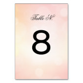 Verfijnde PInk Glitter luxe BRUILOFT Kaart (Achterkant)