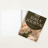 Verfijnde Pioen Bloemendagplanner Planner (Display)