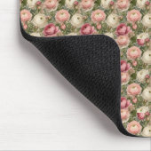 Verfijnde Ranunculus Bloemenprint Muismat (Hoek)