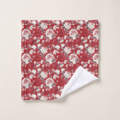 Verfijnde Roos Bad Handdoek (Wasdoekje)