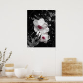 Verfijnde schoonheid poster (Keuken)