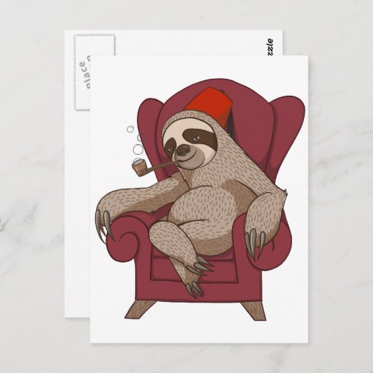 Verfijnde sleuf met drie richtingen briefkaart (Voorkant / Achterkant)