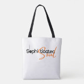 Verfijnde Soul Schoudertas Tote Bag (Achterkant)