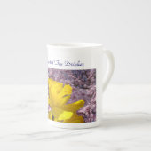 Verfijnde Theedrinker mokken cadeaus Narcissen (Voorkant rechts)