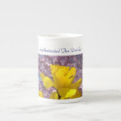 Verfijnde Theedrinker mokken cadeaus Narcissen (Voorkant)