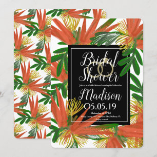 Verfijnde vogel van de Paradise Ring Bridal Kaart