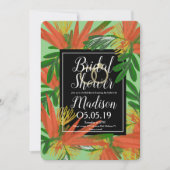 Verfijnde vogel van de Tropische Bridal van het Pa Kaart (Voorkant)