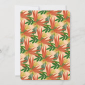 Verfijnde vogel van de Tropische Bridal van het Pa Kaart (Achterkant)