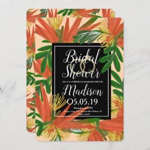 Verfijnde vogel van de Tropische Bridal van het Pa Kaart