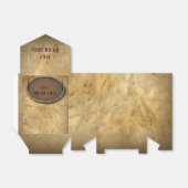 Verfijnde  western land bruiloft bedankdoosjes (Uitgevouwen)