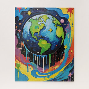 verfinfuus van Planet Earth Legpuzzel