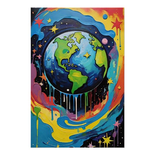 verfinfuus van Planet Earth Perfect Poster (Voorkant)