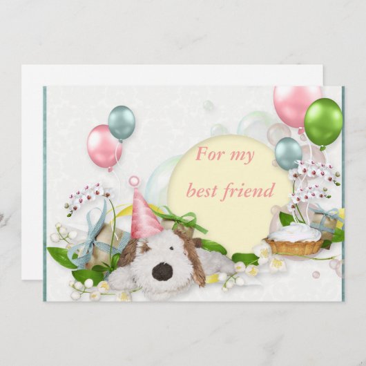 Verfkaart voor hondsdag (Voorkant / Achterkant)