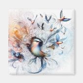 Verfkaartje Magneet (Voorkant)